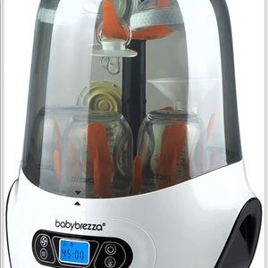Baby Brezza Baby Bottle Sterilizer and Dryer Machine – Electric Steam Steriliza